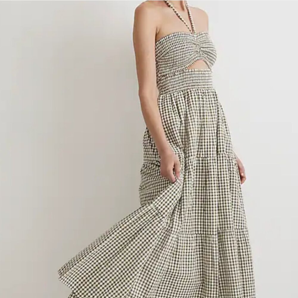 Madewell Modular Halter Dress